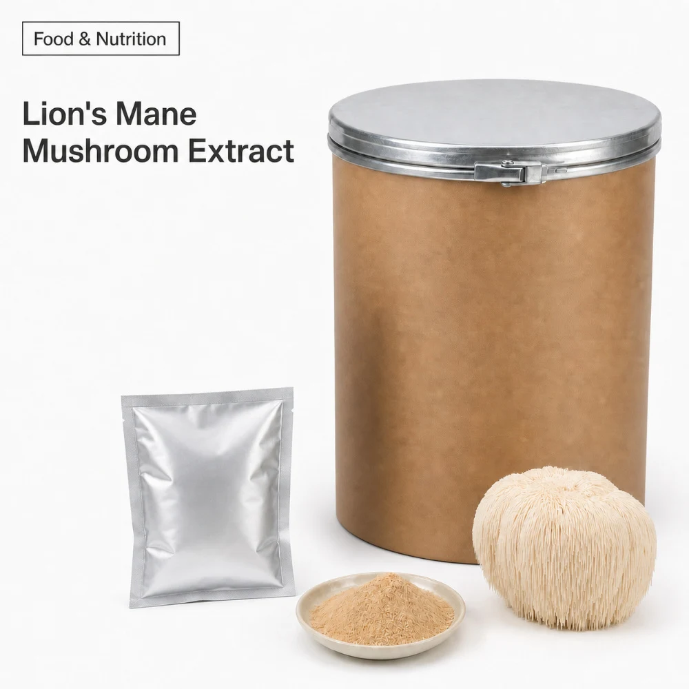 Organic Lion's Mane Mushroom Extract for B2B Project Review