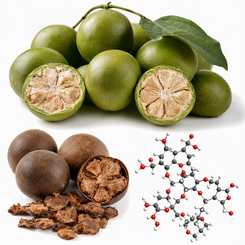 Monk Fruit Extract 50% for Reduced-Sugar Formulation Projects ingredient and specification presentation