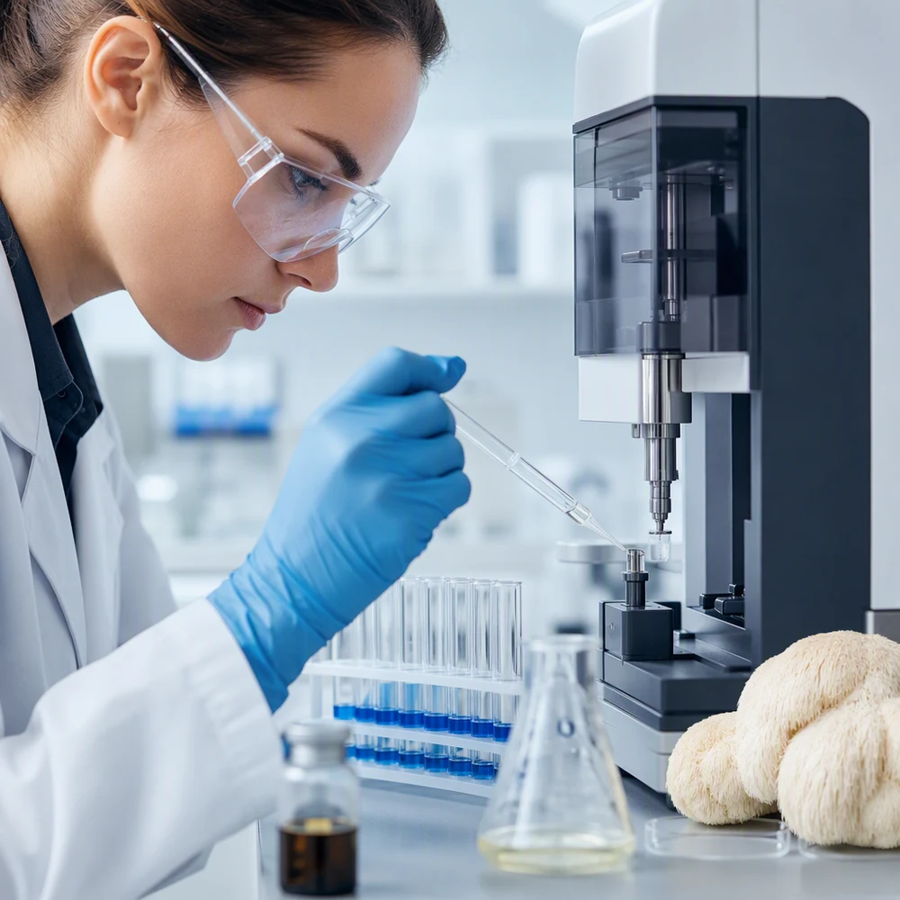 Lion's Mane Mushroom Extract quality and documentation presentation