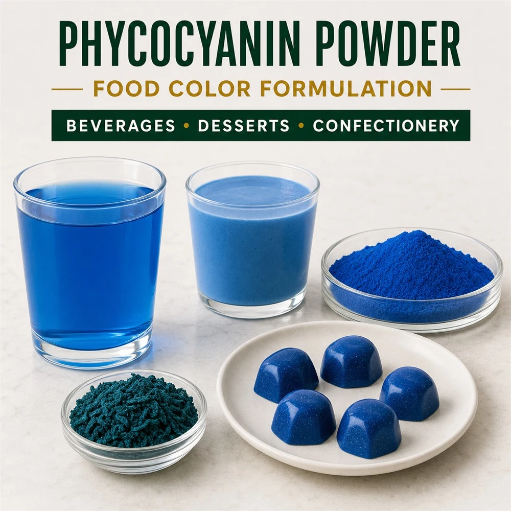 Phycocyanin ingredient and specification presentation