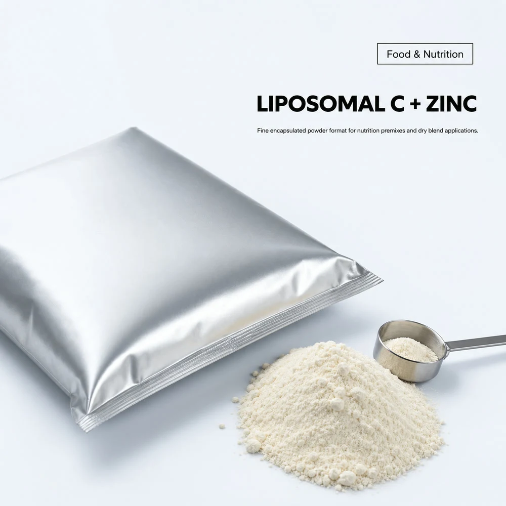 Liposomal Vitamin C and Zinc Complex Powder for B2B Project Review