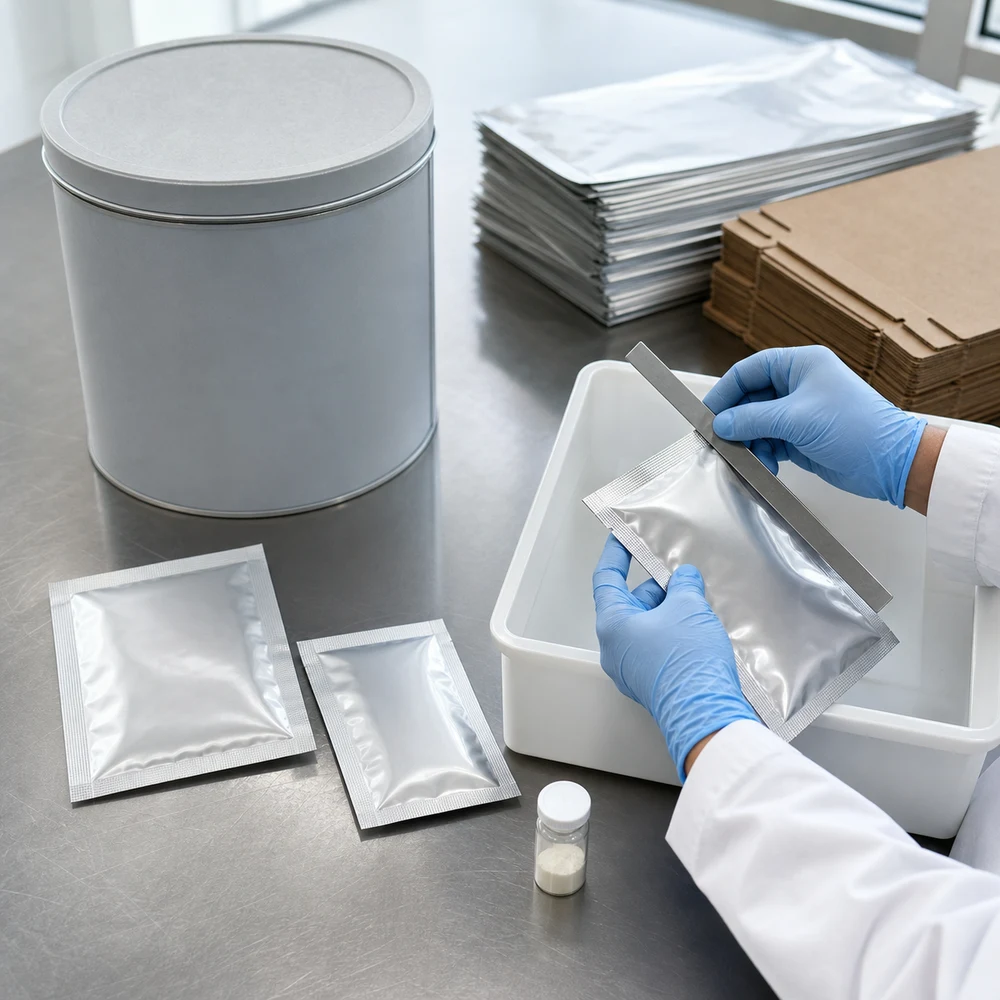 Bacillus Coagulans Probiotic Powder packaging and supply presentation