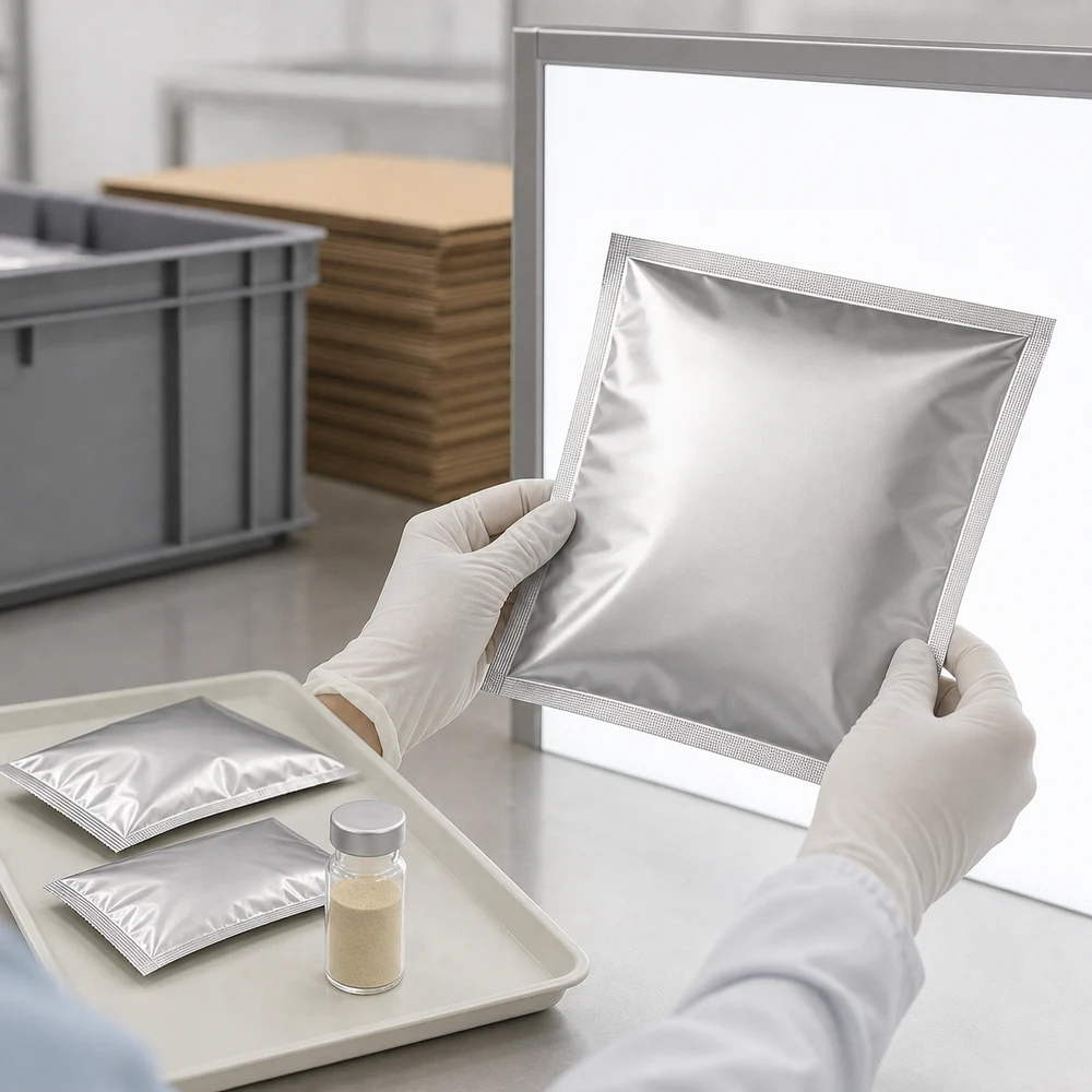 Liposomal Vitamin D3 and K2 Composite Microspheres packaging and supply presentation