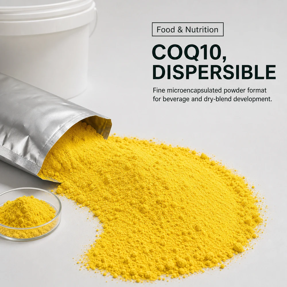 Water-Dispersible Coenzyme Q10 Powder for B2B Project Review