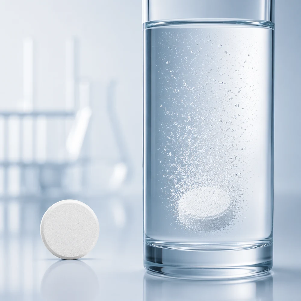 Molecular Hydrogen Tablets ingredient and specification presentation