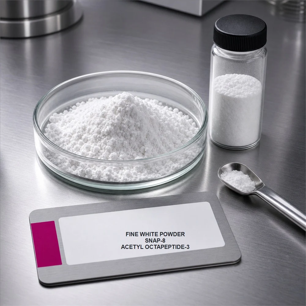SNAP-8 Powder packaging and supply presentation