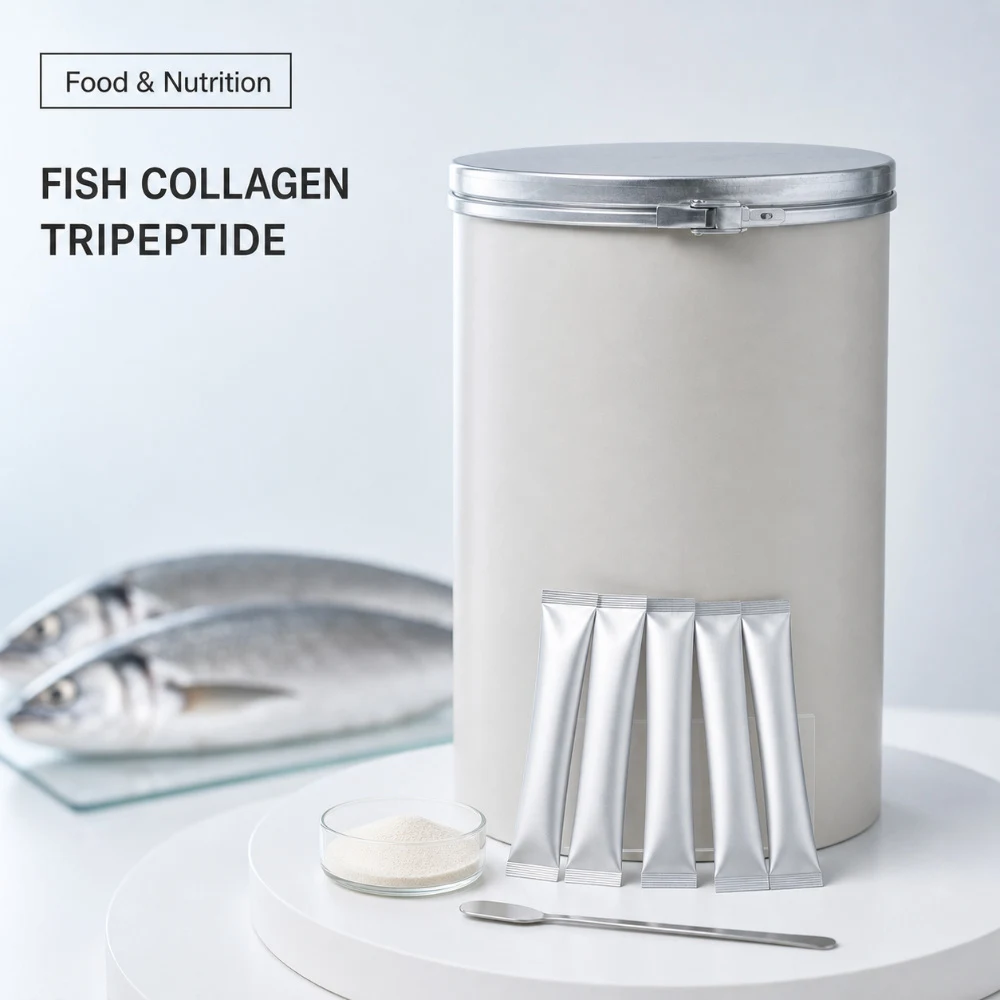 Ultra-Low Molecular Weight Fish Collagen Tripeptide Powder for B2B Project Review