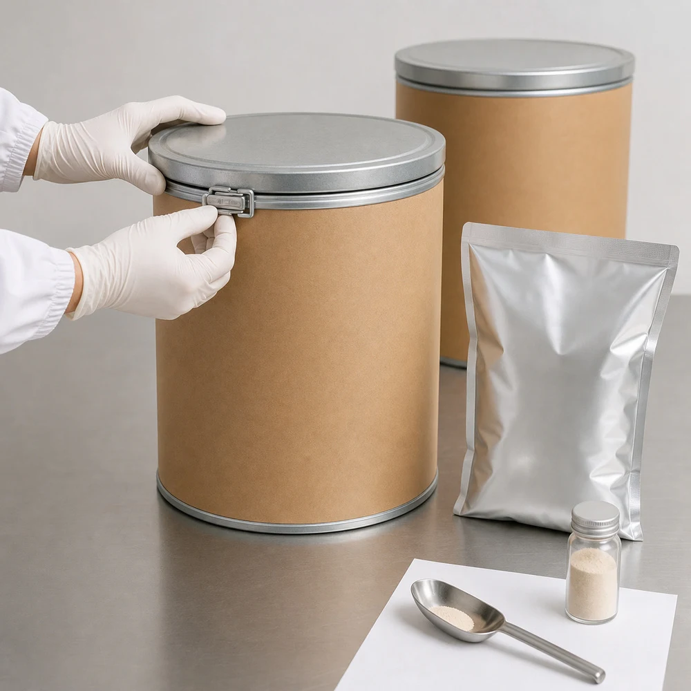 Oyster Oligopeptide packaging and supply presentation