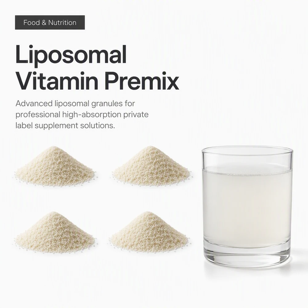 Liposomal Vitamin Premix Granules for Supplement OEM/ODM Projects