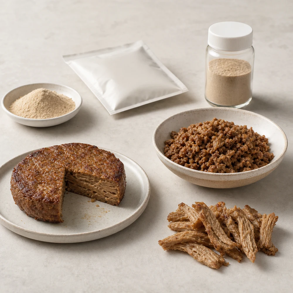 Fungi-Based Plant Meat Premix Manufacturing Service application and project presentation