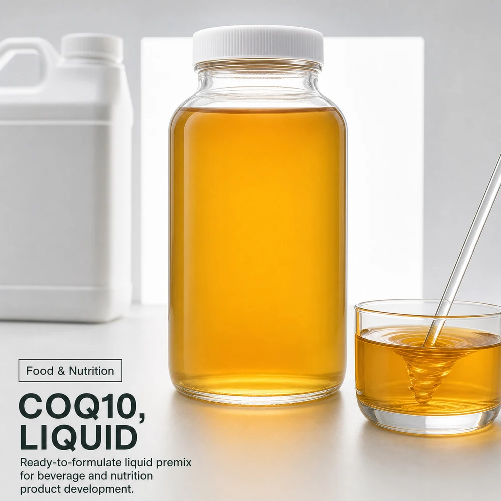 Liquid Liposomal Coenzyme Q10 Premix for B2B Project Review