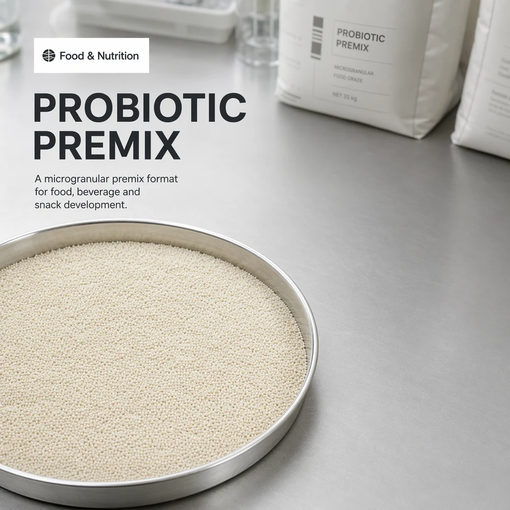 Delayed-Release Microencapsulated Probiotic Premix for B2B Project Review