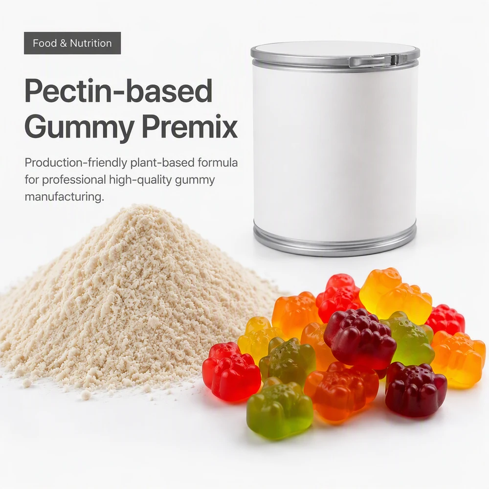 Pectin-Based Functional Gummy Premix for B2B Project Review