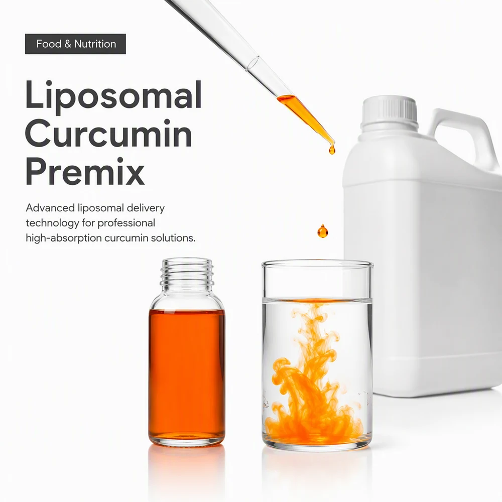 Liposomal Curcumin Liquid Premix for B2B Project Review