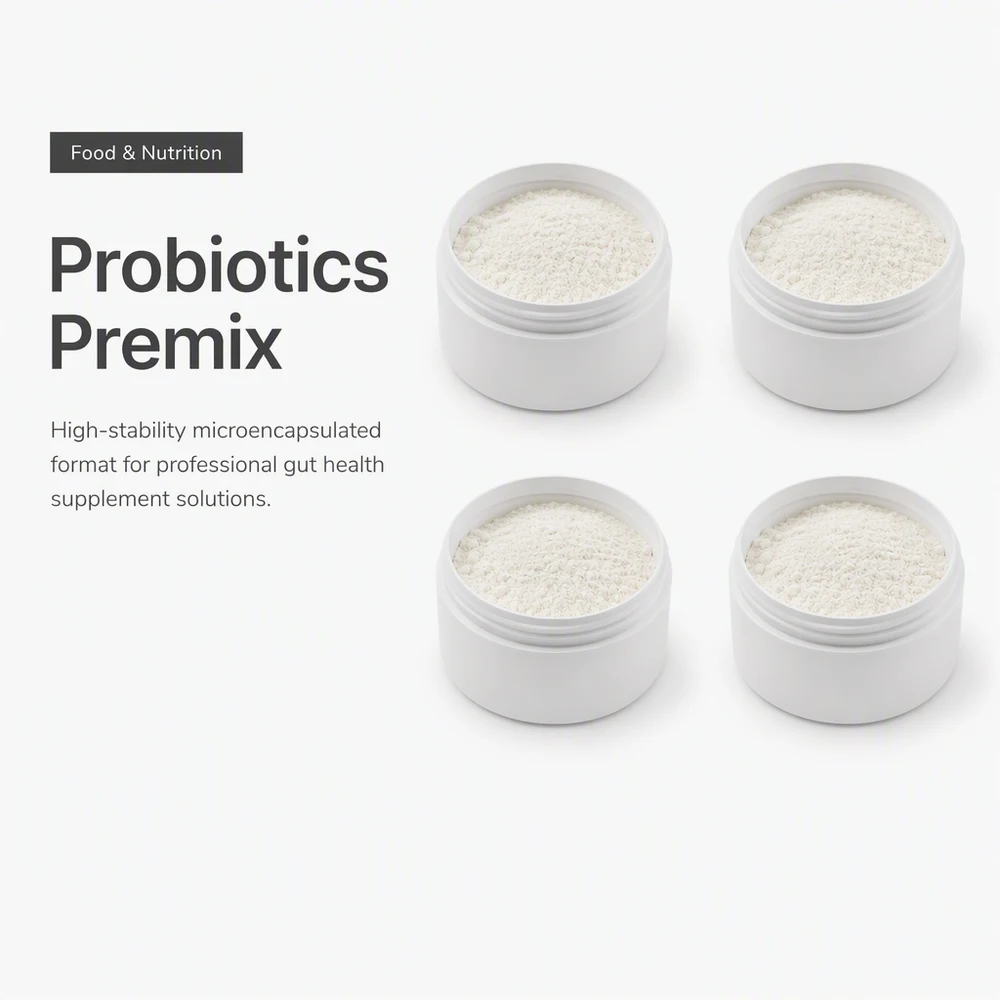 Microencapsulated Probiotic Premix Powder for B2B Project Review