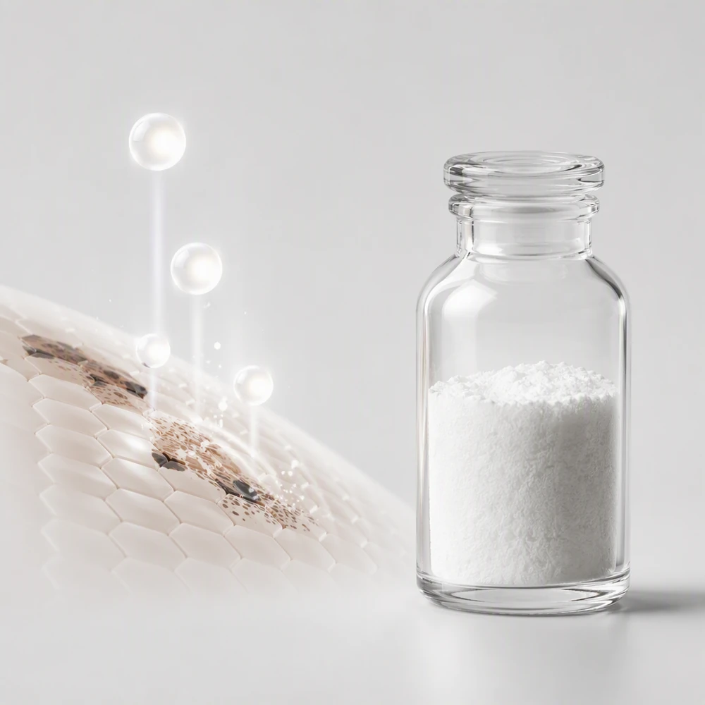 Phenylethyl Resorcinol 99% Powder for Cosmetic Formulation Review ingredient and specification presentation