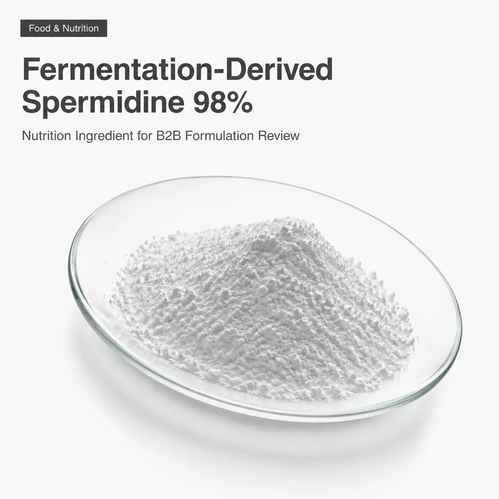 Fermentation-Derived Spermidine 98% for Nutrition Formulation Review