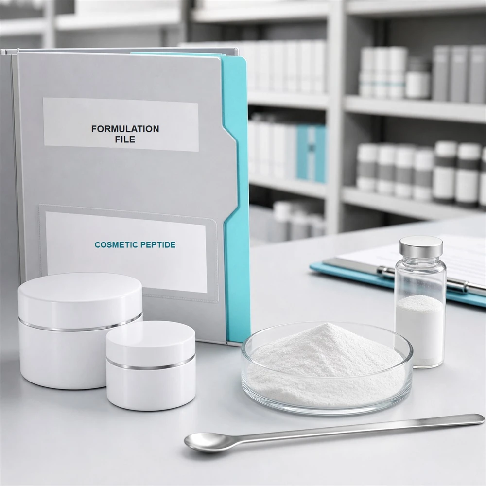 PDRN Powder for Professional Cosmetic Formulation and Ingredient Sourcing product format presentation