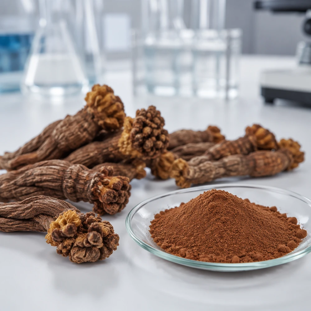 Rhodiola Extract Standardized to 3% Salidroside for Botanical Sourcing ingredient and specification presentation