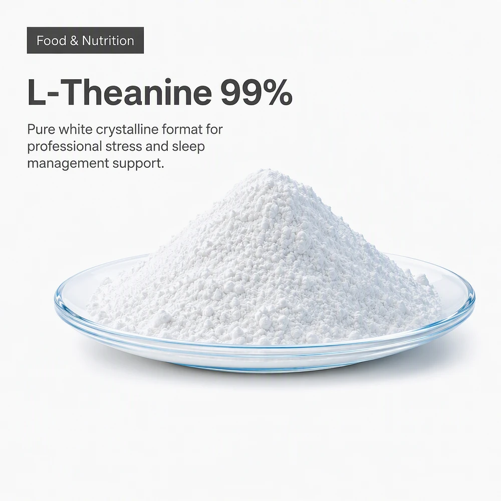 L-Theanine 99% High-Purity Powder for Nutrition Formulation