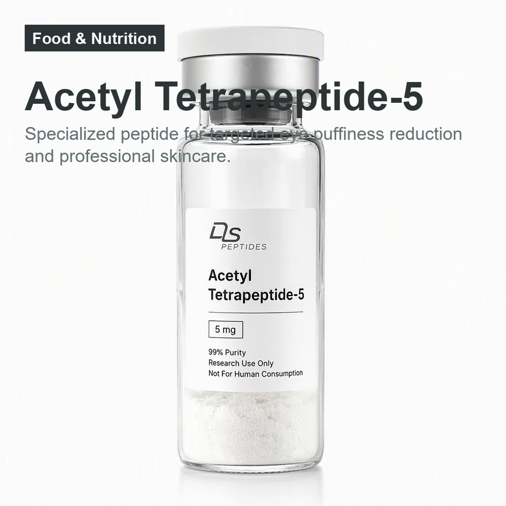 Acetyl Tetrapeptide-5 Powder for Eye-Area Cosmetic Formulation Sourcing