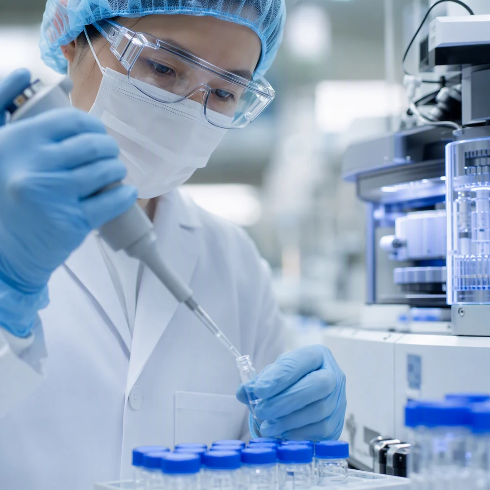 Acetyl Tetrapeptide-5 Powder for Eye-Area Cosmetic Formulation Sourcing quality and documentation presentation