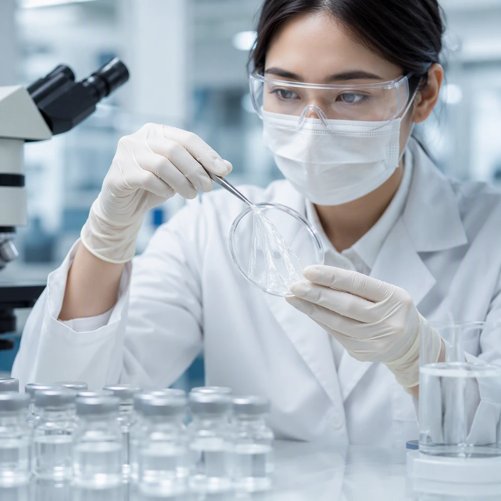 Silk Fibroin Peptide Powder for Cosmetic Film-Forming Formulations quality and documentation presentation