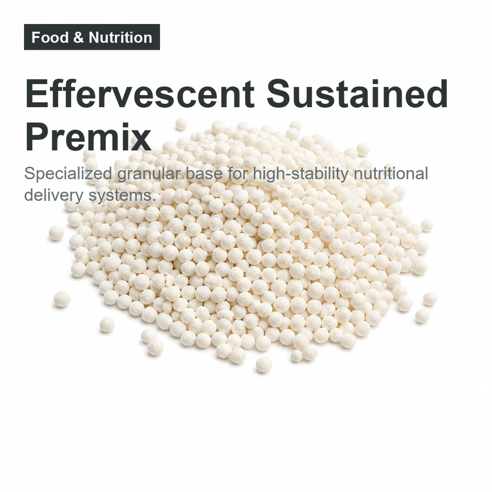 Custom Slow-Release Effervescent Granule Premix for OEM/ODM Development