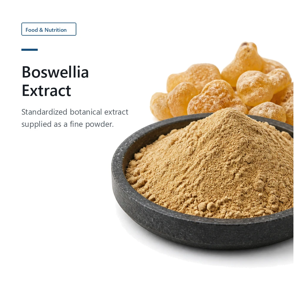 Boswellia Extract 65% AKBA for B2B Project Review
