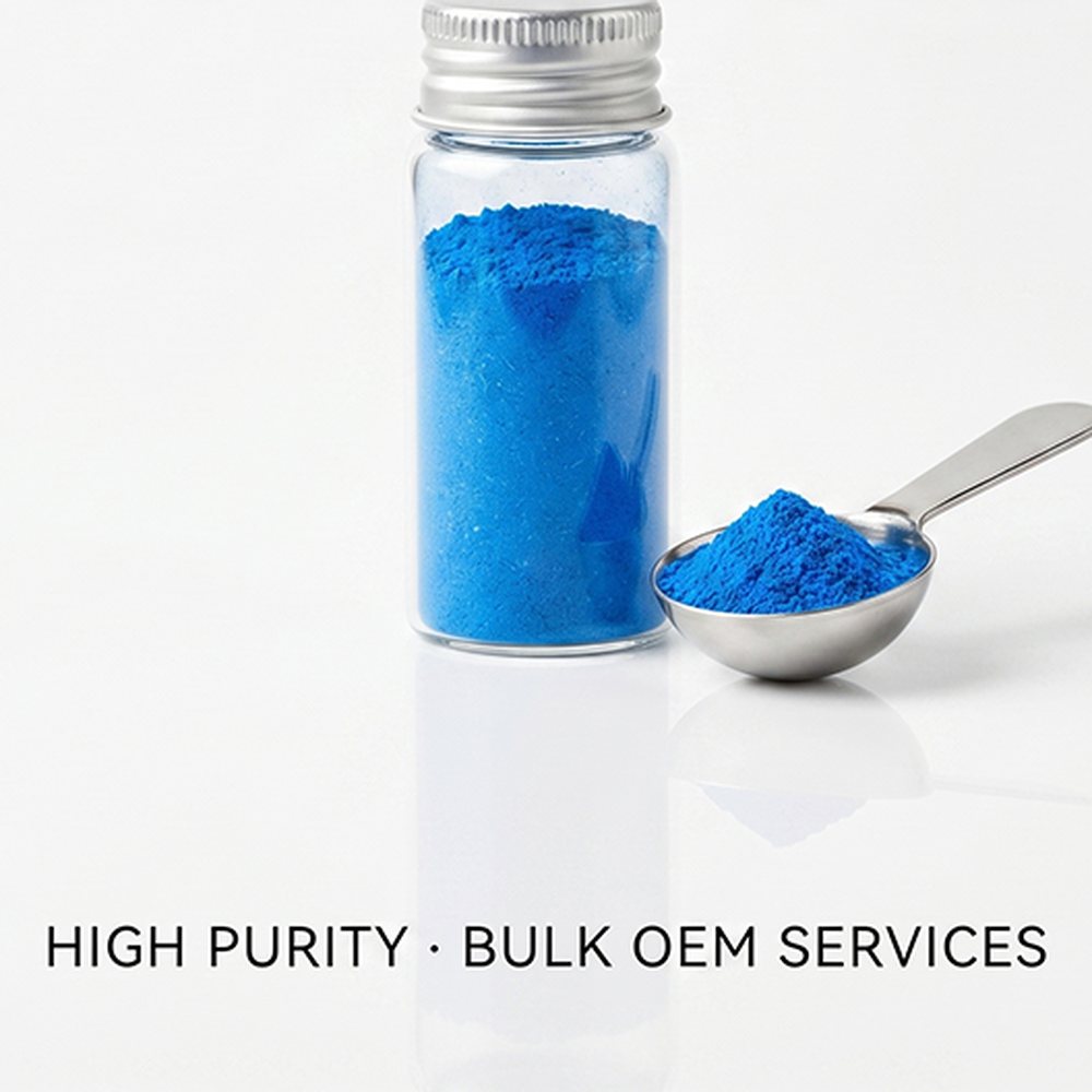 Blue Copper Complex Powder