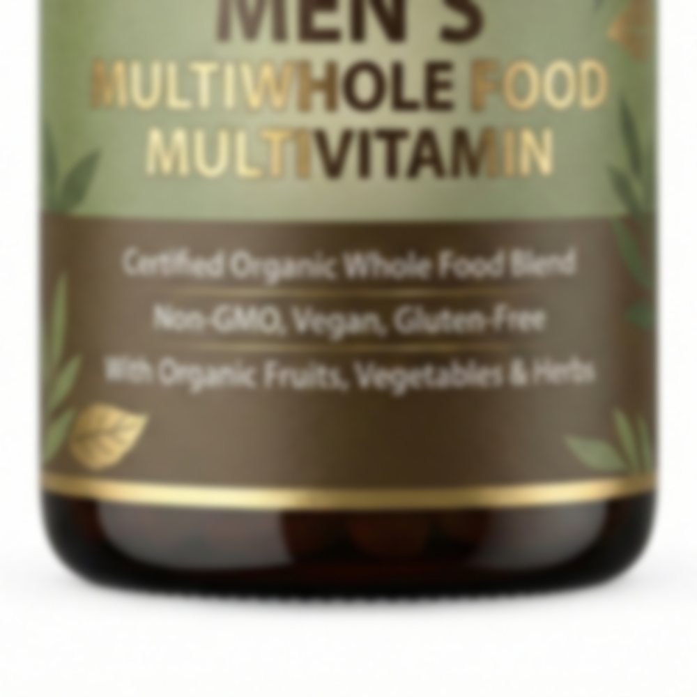 Men's Whole Food Multivitamin Reference