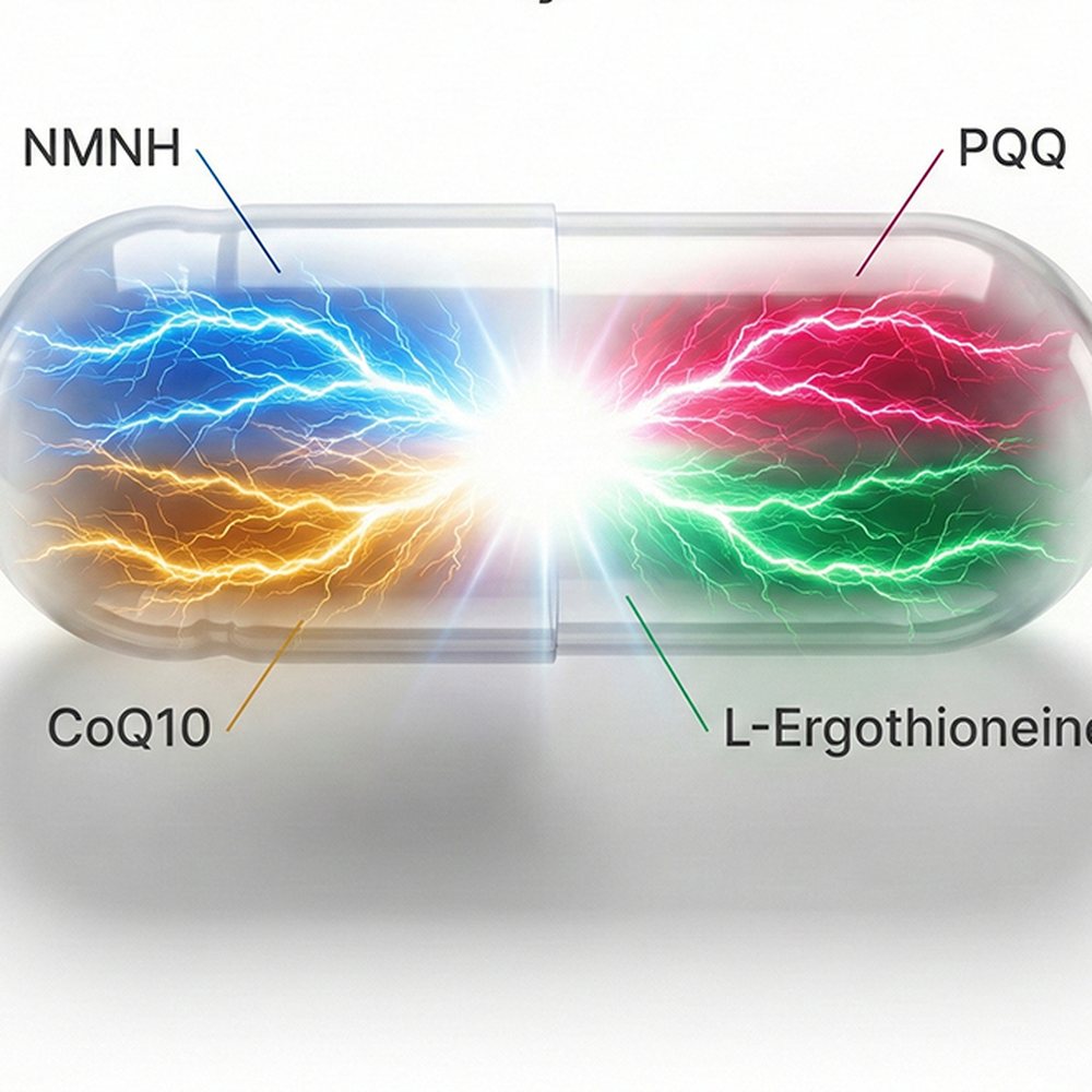 CoQ10 PQQ Ergothioneine Complex Reference